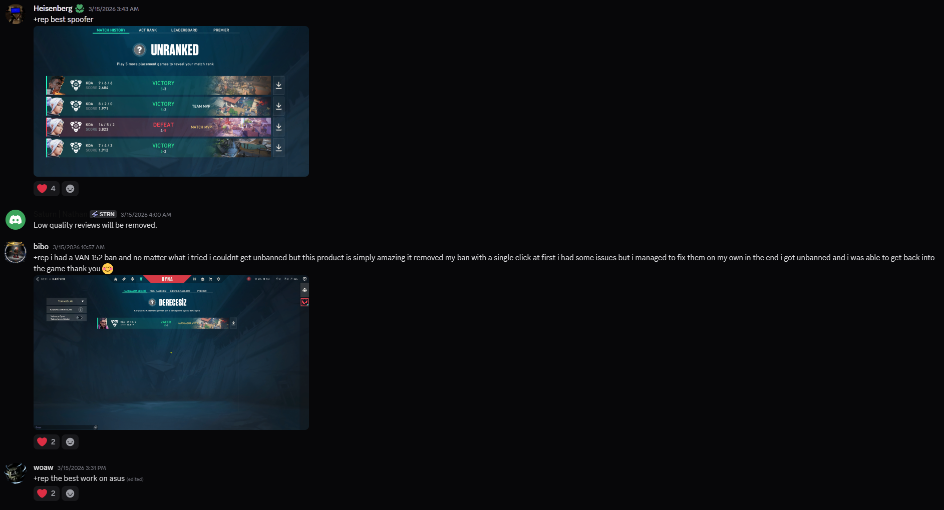 Saturn customer review screenshot 1