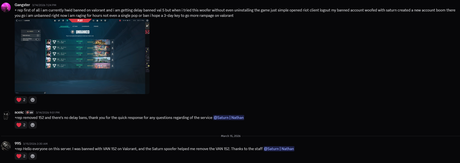 Saturn customer review screenshot 4