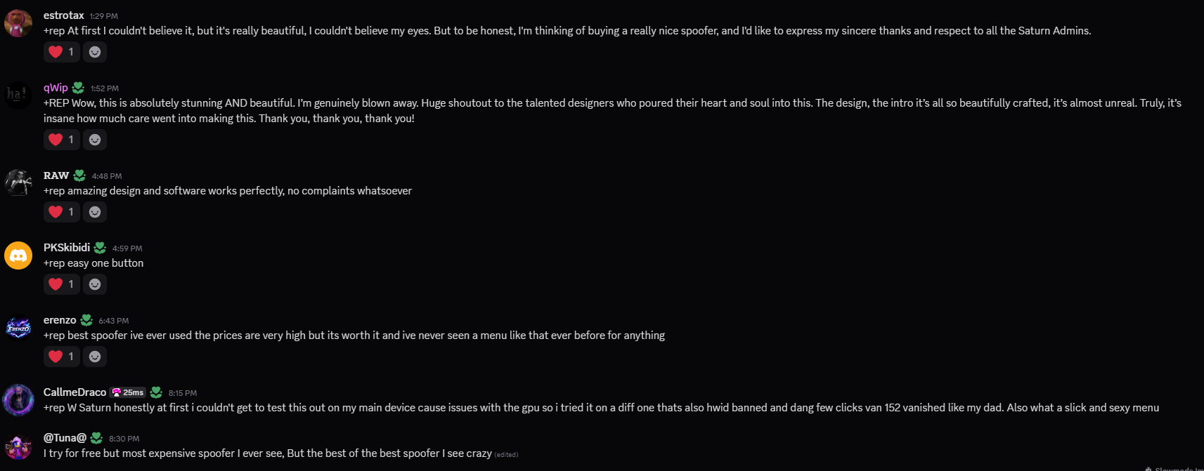 Saturn customer review screenshot 12