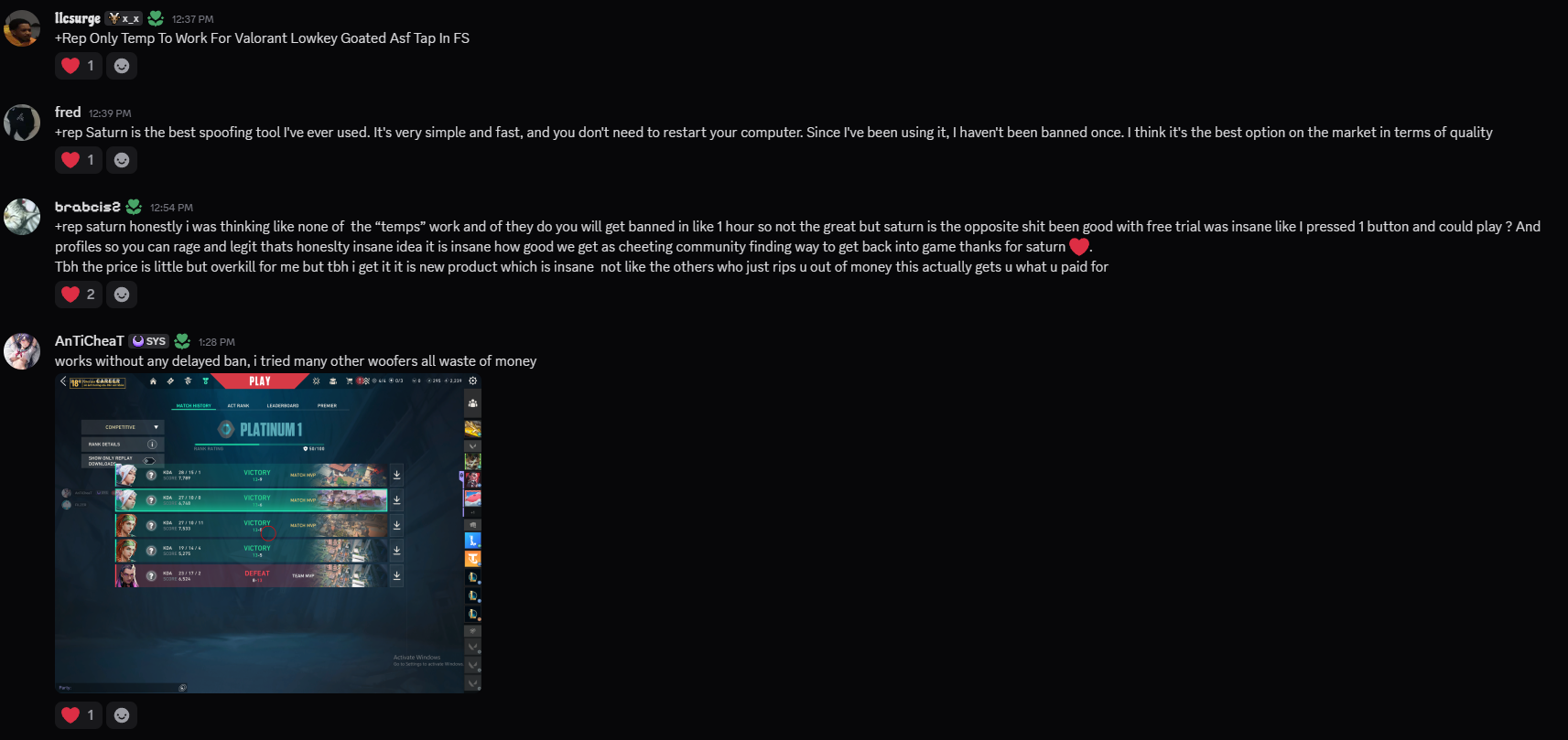 Saturn customer review screenshot 13